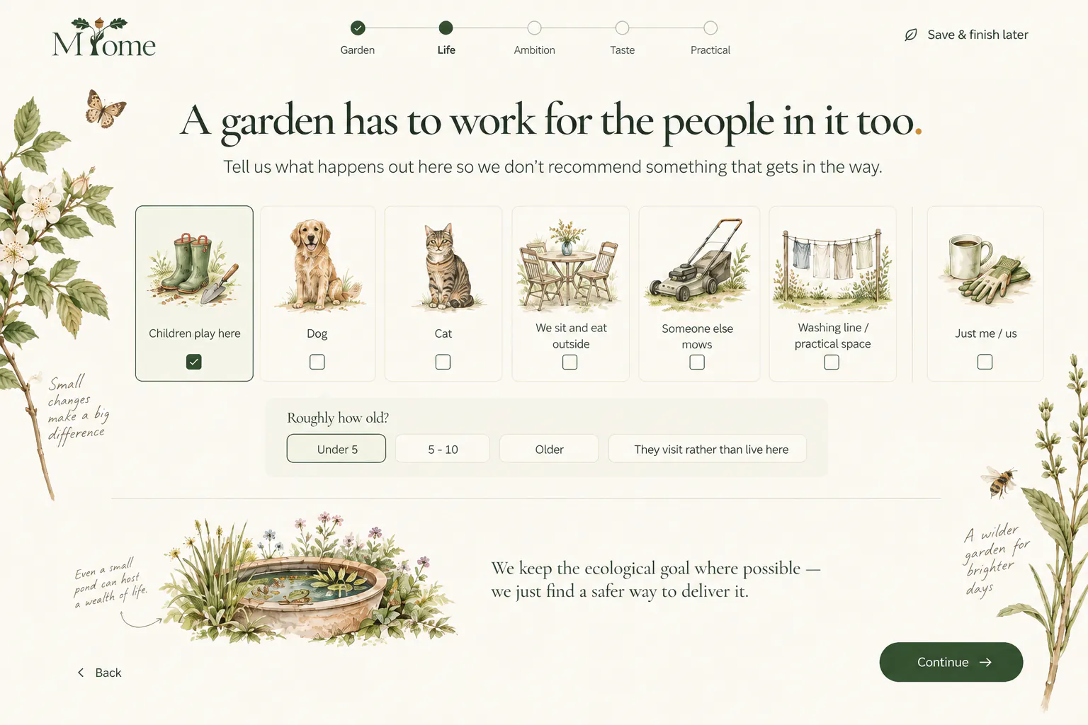 Screen: A garden has to work for the people in it too